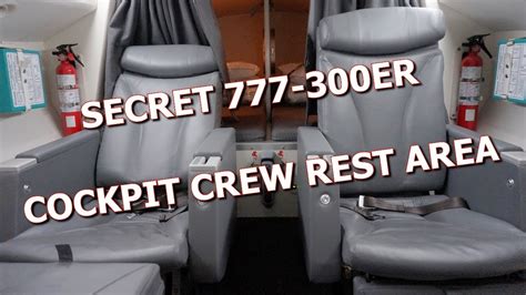 CHECK OUT THE SECRET COCKPIT CREW REST .